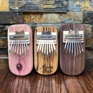 Personalized Kalimba, Gifts for kids, Thumb Piano, Music, Ring Bearer Gift, Instrument Christmas image 6