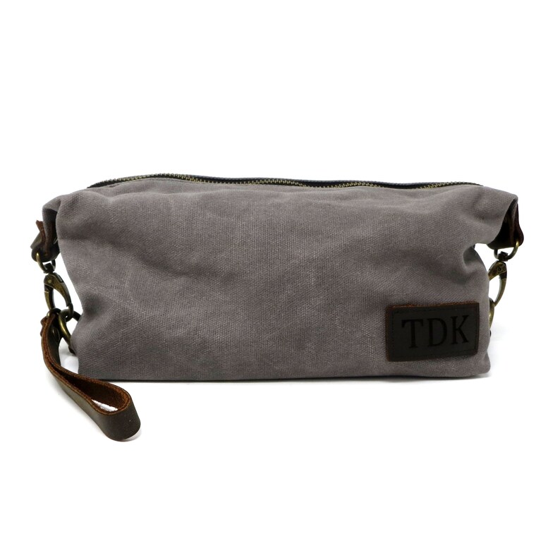 Mens Personalized Travel Bag Monogrammed Dopp Kit Toiletry Etsy