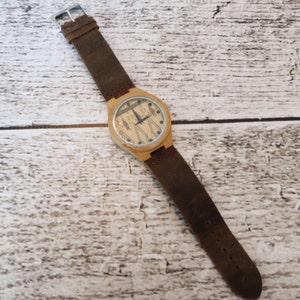 Wooden Wrist Watch Personalized, Custom Groomsmen Gift, Accessories for Men, Fathers Day Gift, Husband, Gifts for Men, Fathers Day MW4 image 7