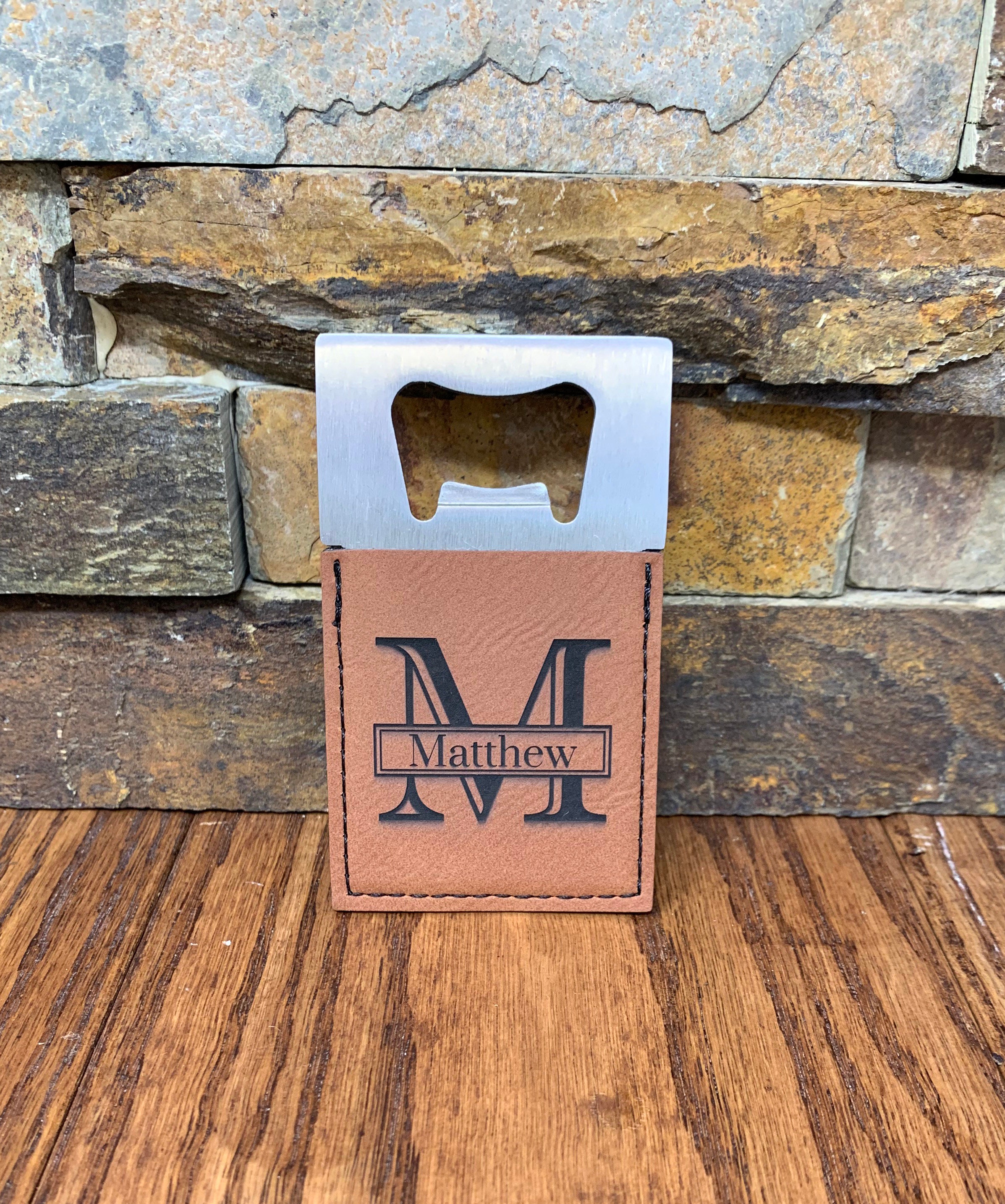 Personalized Bottle Openers Made of Stainless Steel Engraved Etsy