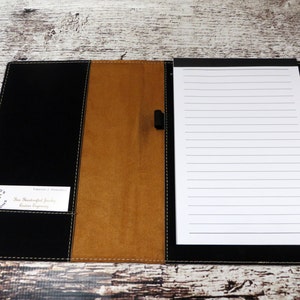 Personalized Note Pad and Pen, Monogrammed Corporate Gift, Co Worker ...