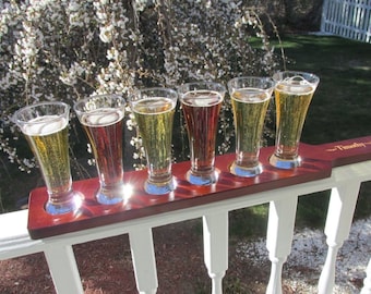 Personalized Beer Tasting  Sampler Set, Groomsmen Gift