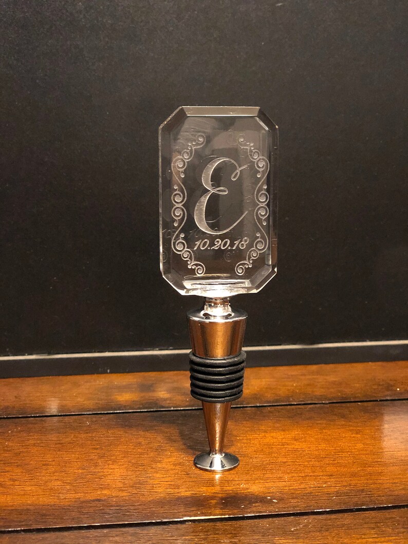 Personalized Wine Stopper Home Decor House Warming Gift Etsy