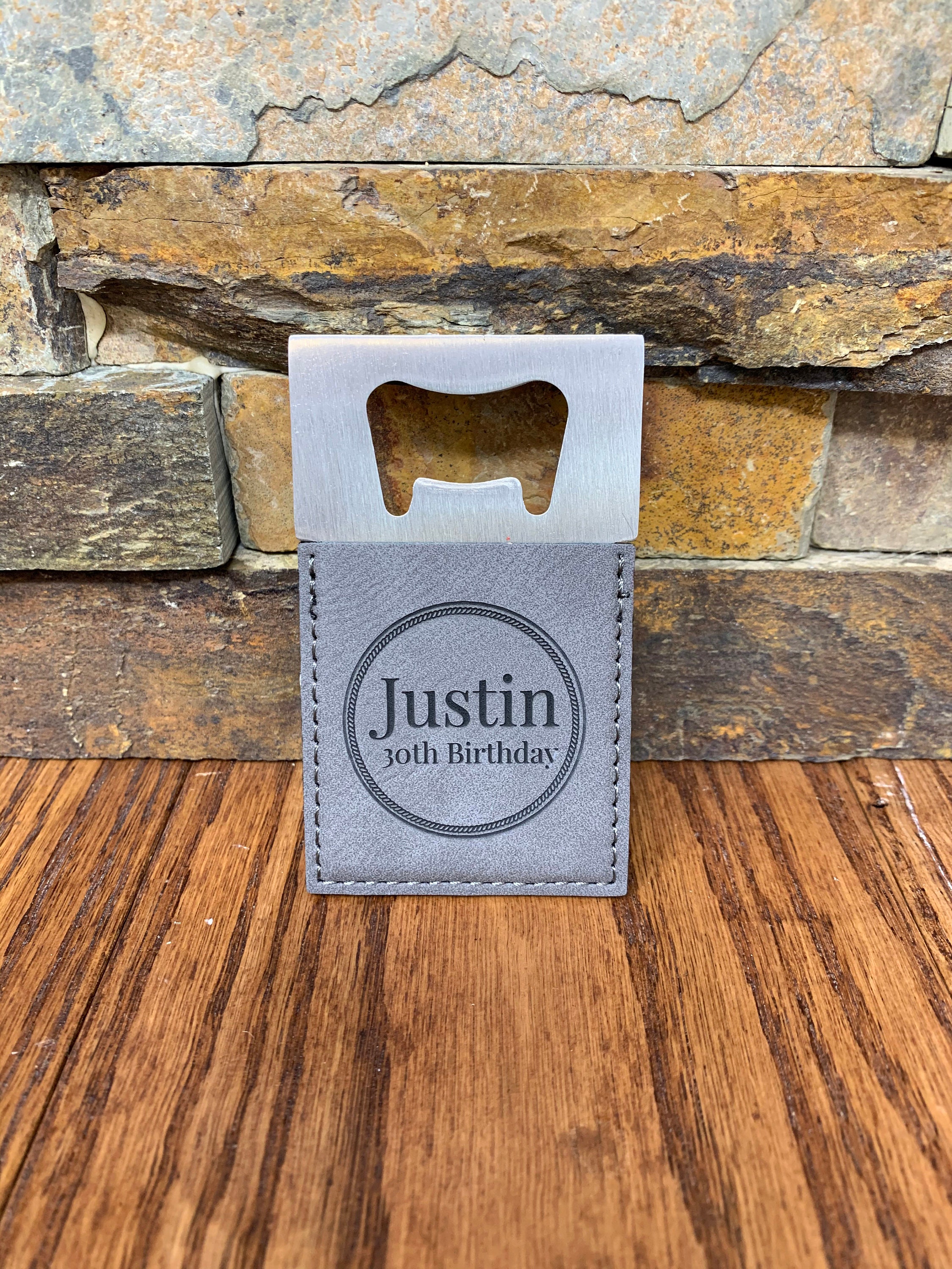 Personalized Bottle Openers Made of Stainless Steel Engraved Etsy
