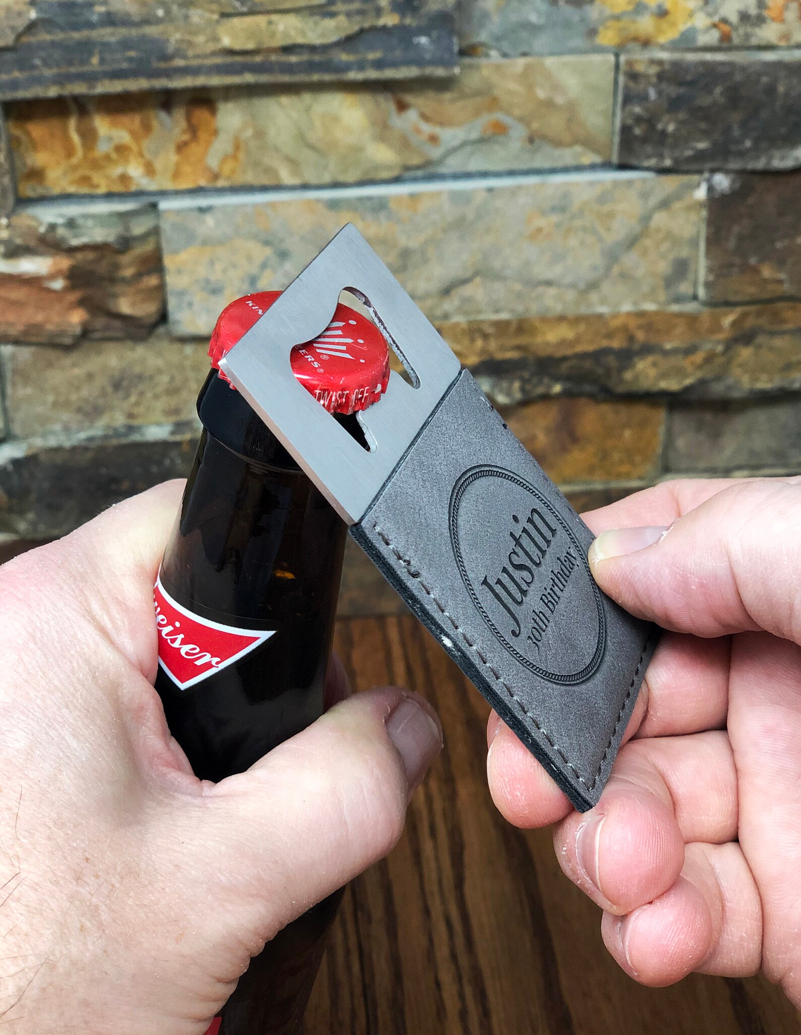 Personalized Bottle Openers Made of Stainless Steel Engraved Etsy