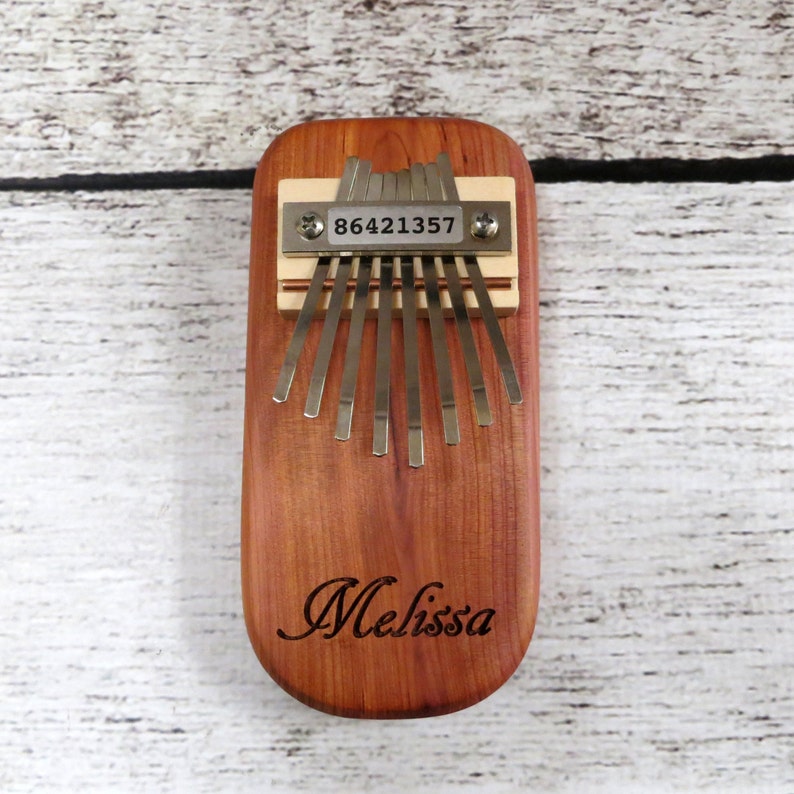 Personalized Kalimba, Gifts for kids, Thumb Piano, Music, Ring Bearer Gift, Instrument Christmas image 2