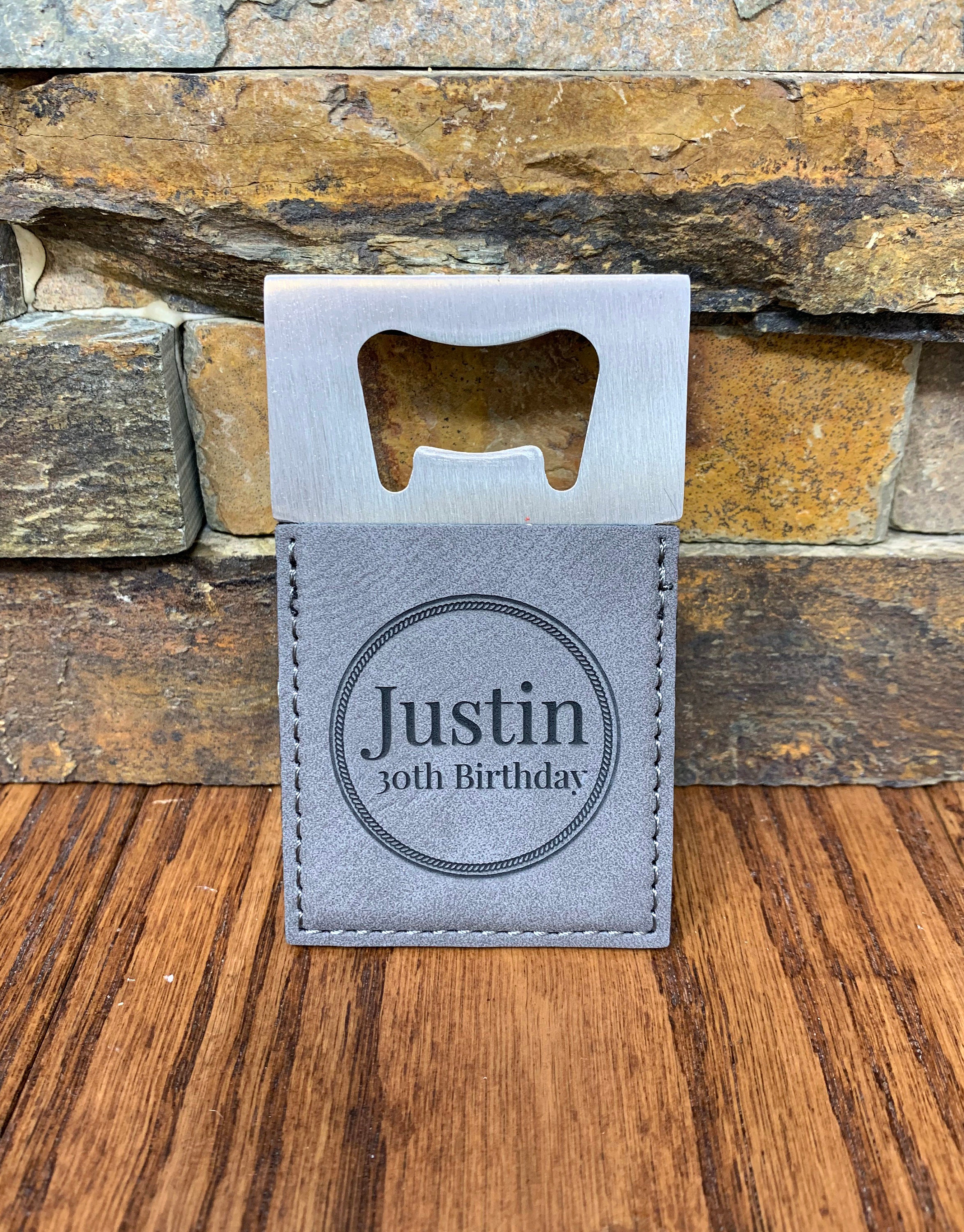 Personalized Bottle Openers Made of Stainless Steel Engraved Etsy