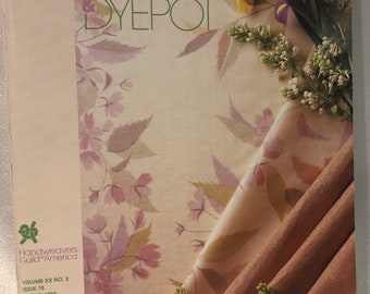 Revista Shuttle, Spindle & Dyepot; Número 78; Vol XX, No. 2, Primavera de 1989;