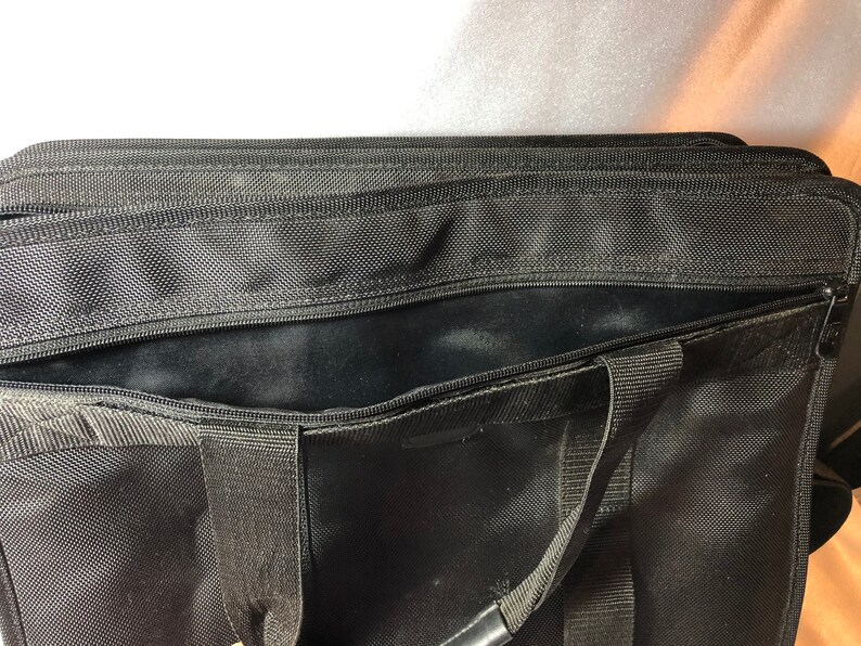 laptop case HP 14 laptop case Vintage Hewlett Packard Laptop Briefcase with shoulder strap; briefcase Hewlett Packard