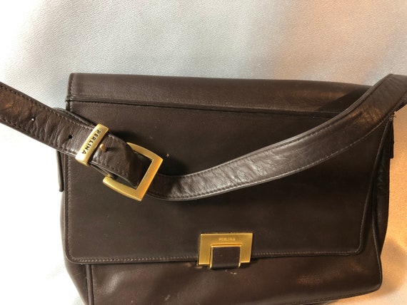 perlina leather purse