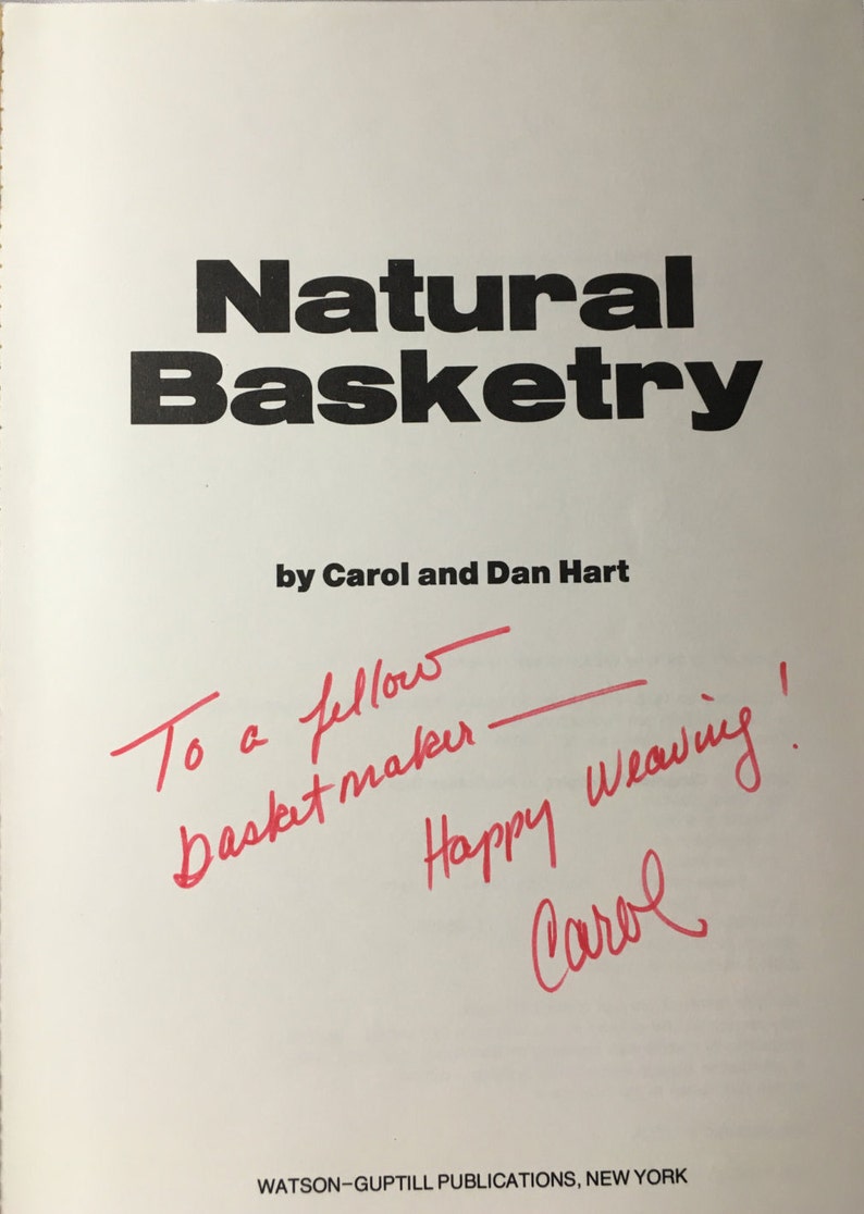 Carol and Dan Hart Natural Basketry