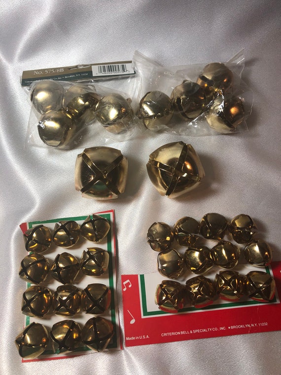 Gold Jingle Bells - 1 Craft Bells