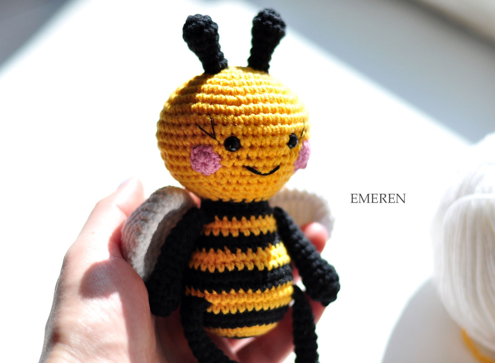 Stuffed Bumblebee Bee Stuffie Newborn Stuffy Newborn Prop | Etsy