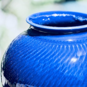 Cobalt Blue !!! Medium Flower vase