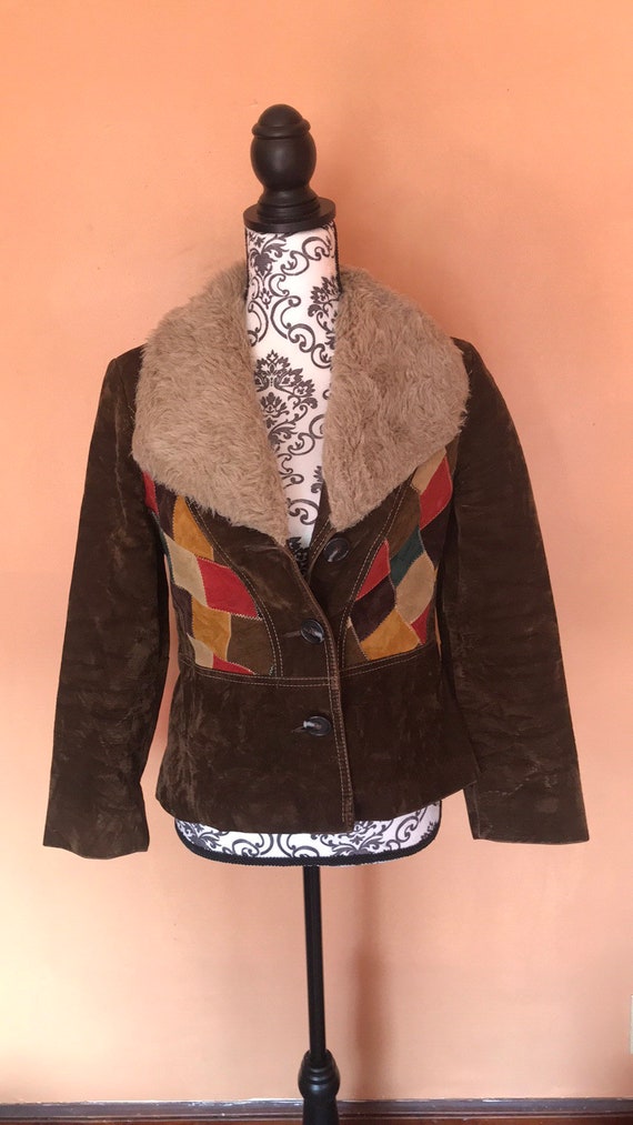 70's Autumn Suede Jacket