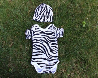 zebra baby clothes