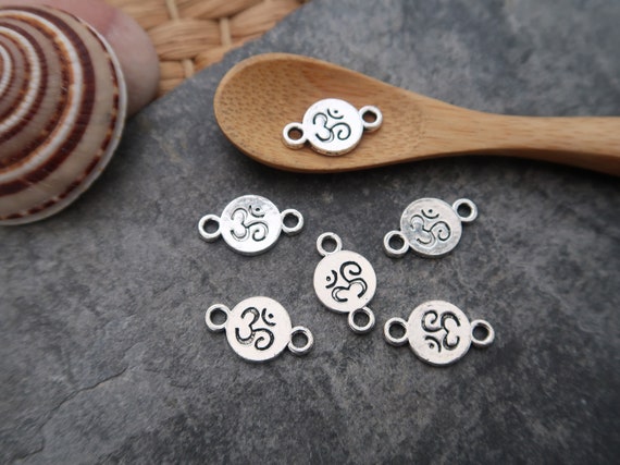 20 Tibetan silver spoon Charms Pendentif
