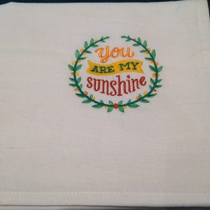 Flour Sack Dish Tea Towels - Inspirational
