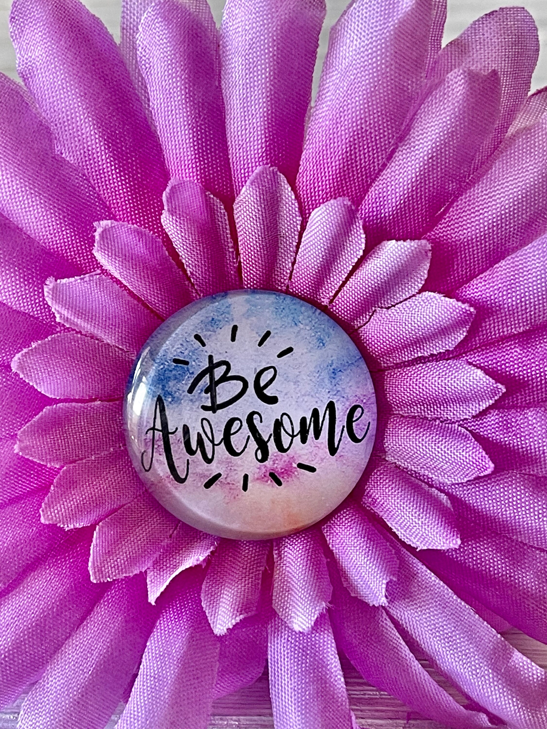 Inspirational Quote Daisy Flower Pen, Thinking of You Gift, Quotes ...