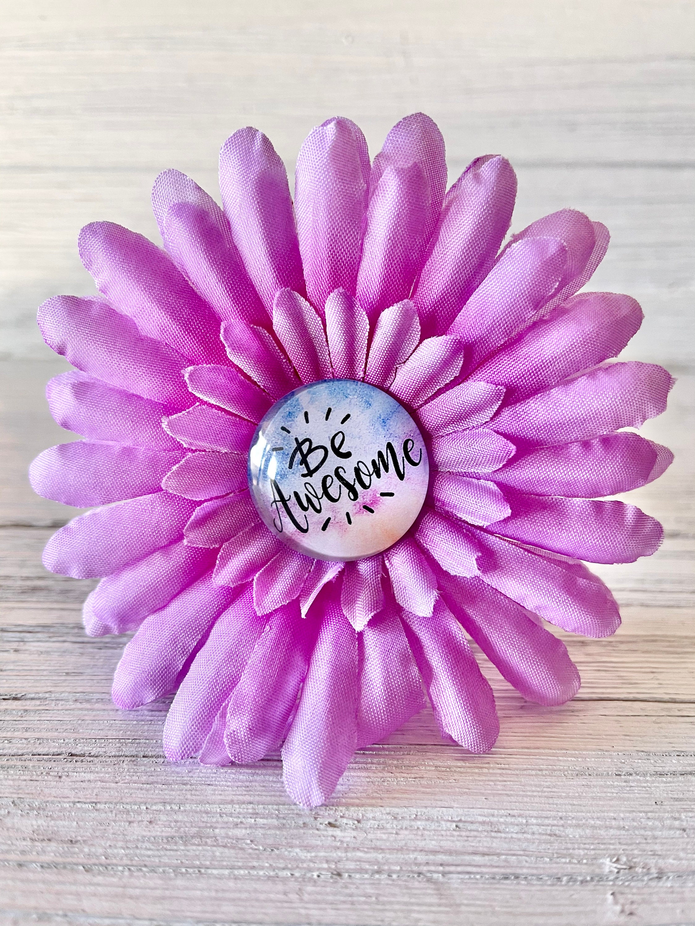 Inspirational Quote Daisy Flower Pen, Thinking of You Gift, Quotes ...