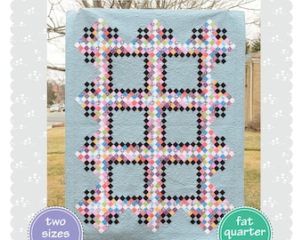 Scrappy Chain Quilt Pattern
