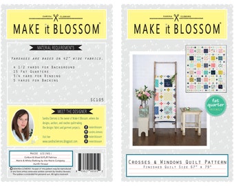 Crosses & Windows Quilt Pattern