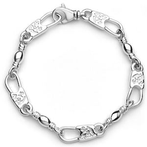 Mens ACTS Jewelry Extra Large Link Fisher of Men Bracelet