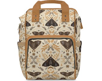 Stylish Multifunctional Diaper Backpack for Parents, Baby Bag, Nursing Backpack, Travel Companion, Baby Shower Gift