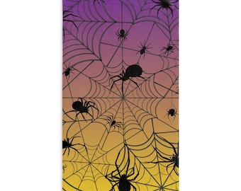 Halloween Hand Towel, Spider Web Kitchen Towel, Spooky Decor, Fall Home Accessories, Halloween Party Supplies, Gift for Haunted House Lovers