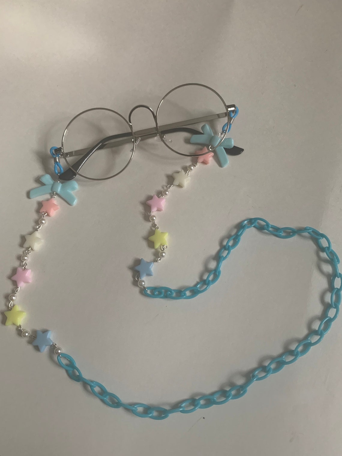 Kawaii Glasses Chain Colourful Cute Fashion Accessories Etsy