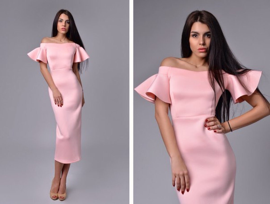 Blush Pink new cocktail dress Prom dress Everyday dress Etsy