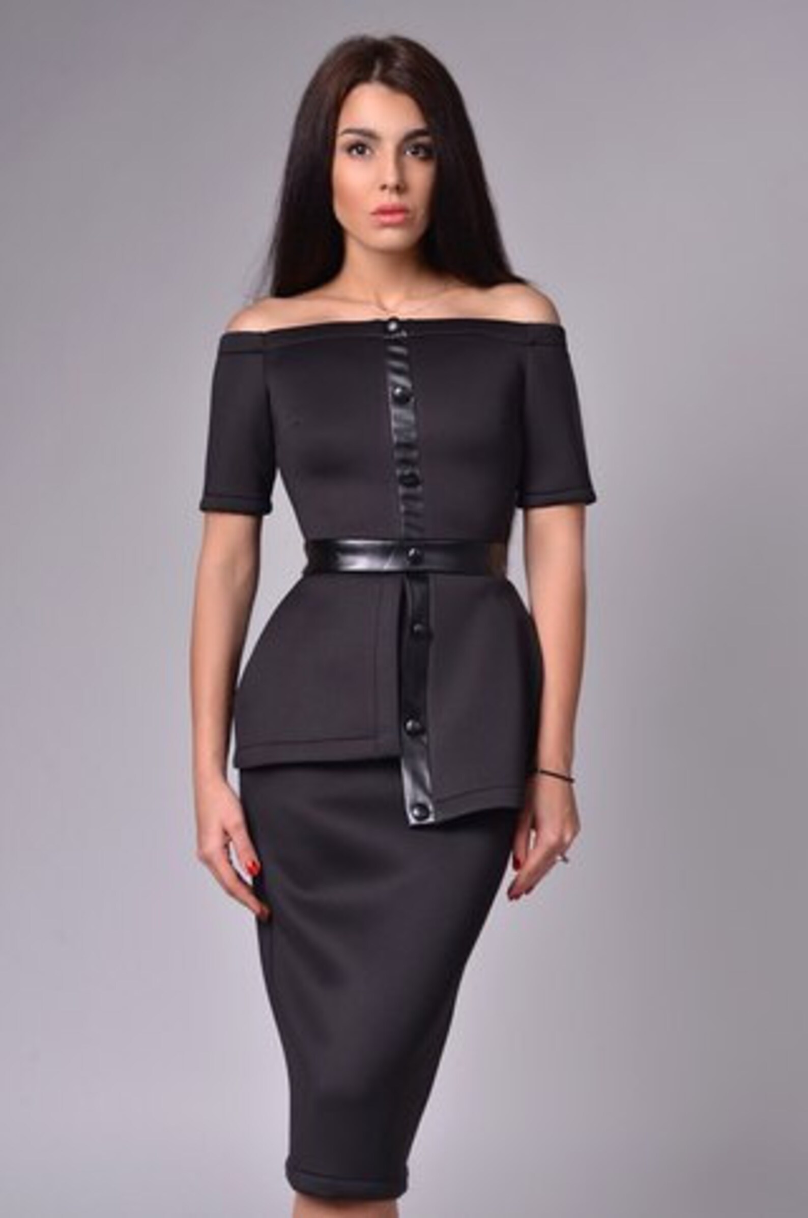 Black new cocktail dress Prom dress Everyday dress Etsy