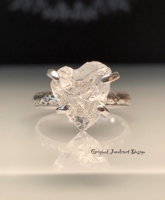 Healing crystal engagement rings sale