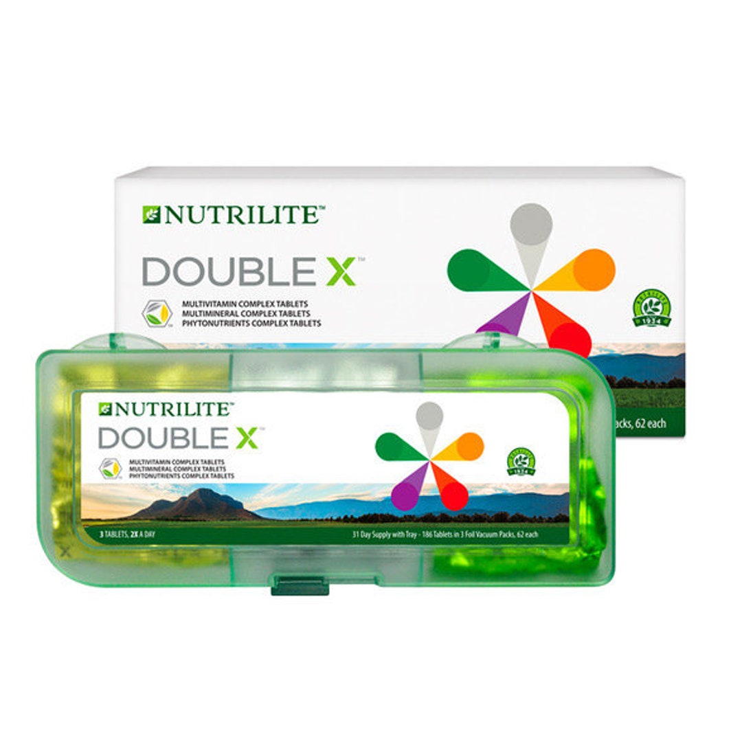 1 Box Amway Nutrilite DOUBLE X Tray 31day Supply Etsy