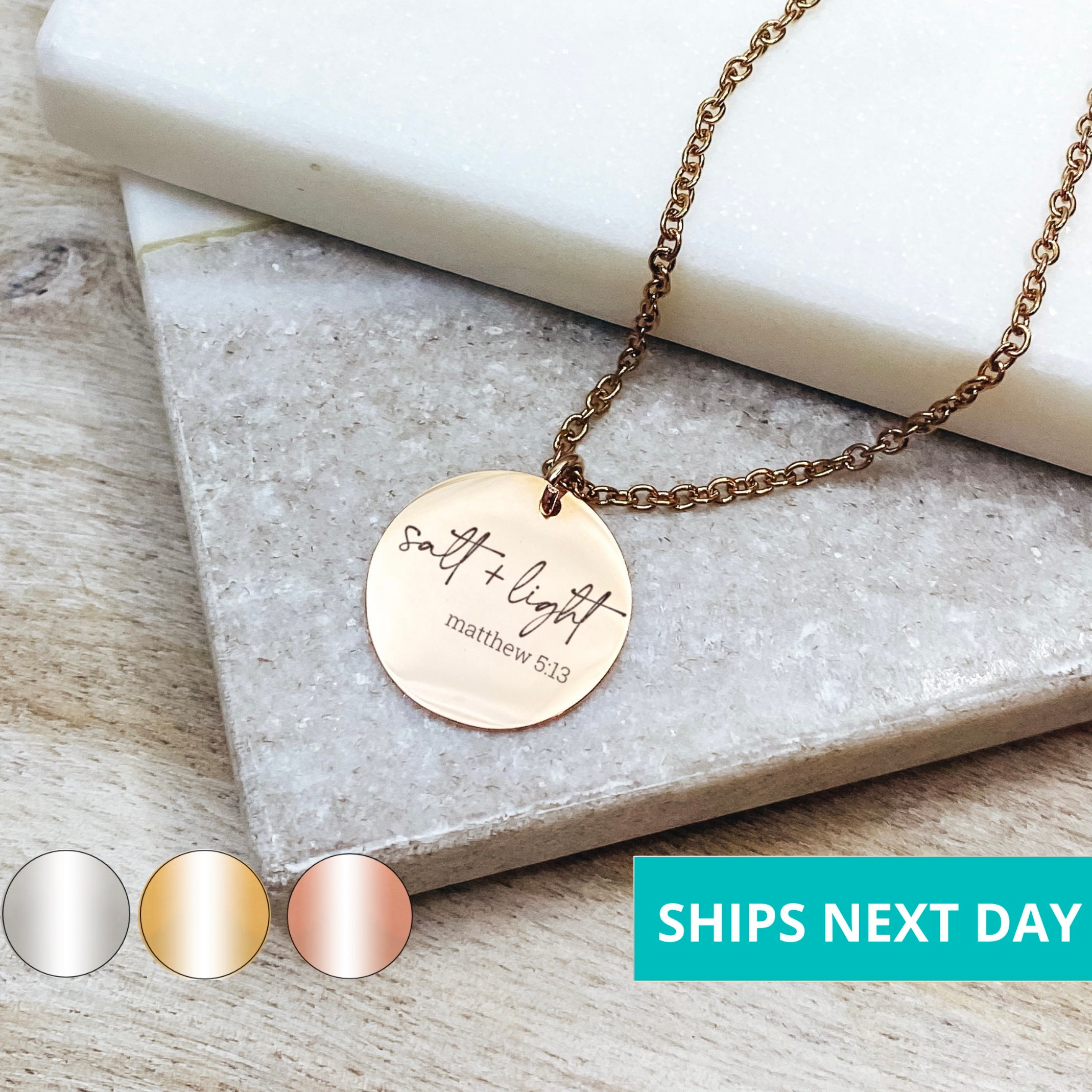 Mama sue's salt cheap and light necklace