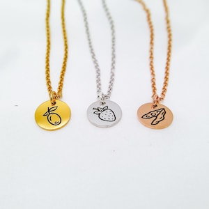 Dainty Early Miscarriage Necklace Engraved Necklace Custom Necklace Miscarriage Gift Dainty Necklace Mama Necklace Personalized Jewelry