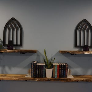 Live Edge Floating Shelf