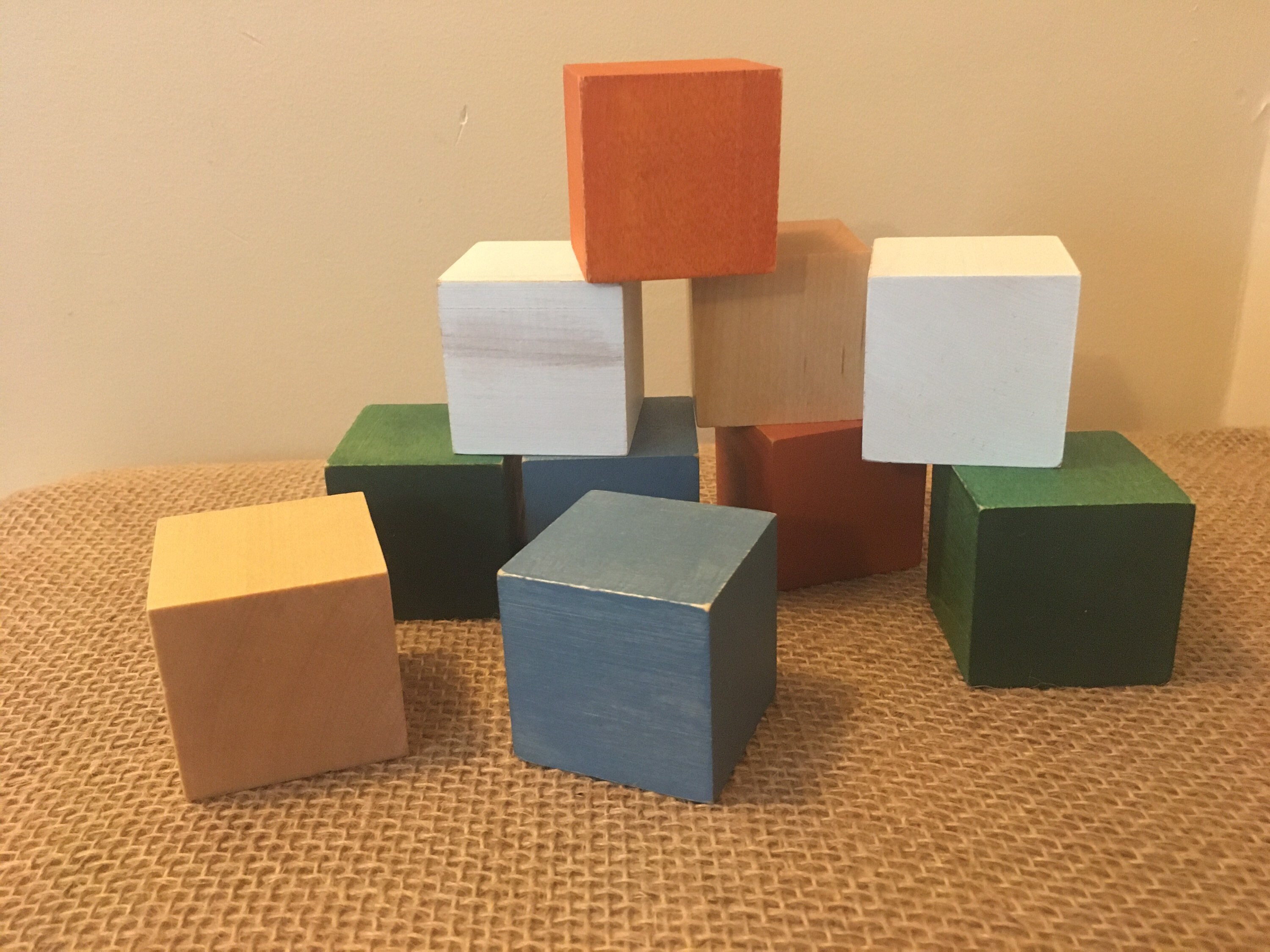 Building Blocks Set Wooden Stacking Blocks Boys Room Etsy