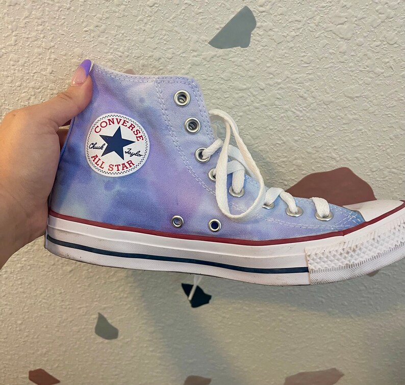 Tie Dye Converse / Tie Dye High Tops / Custom Converse / Etsy