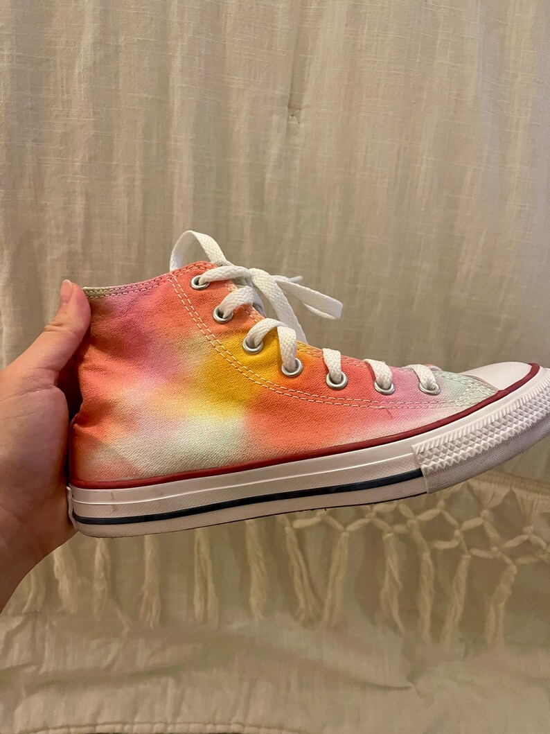 Tie Dye Converse / Tie Dye High Tops / Custom Converse / Etsy