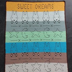 Coperta per bambini con motivo all'uncinetto, download digitale, coperta per bambini con motivo all'uncinetto, coperta per bambini all'uncinetto, coperta per bambini fai da te, coperta per sogni d'oro
