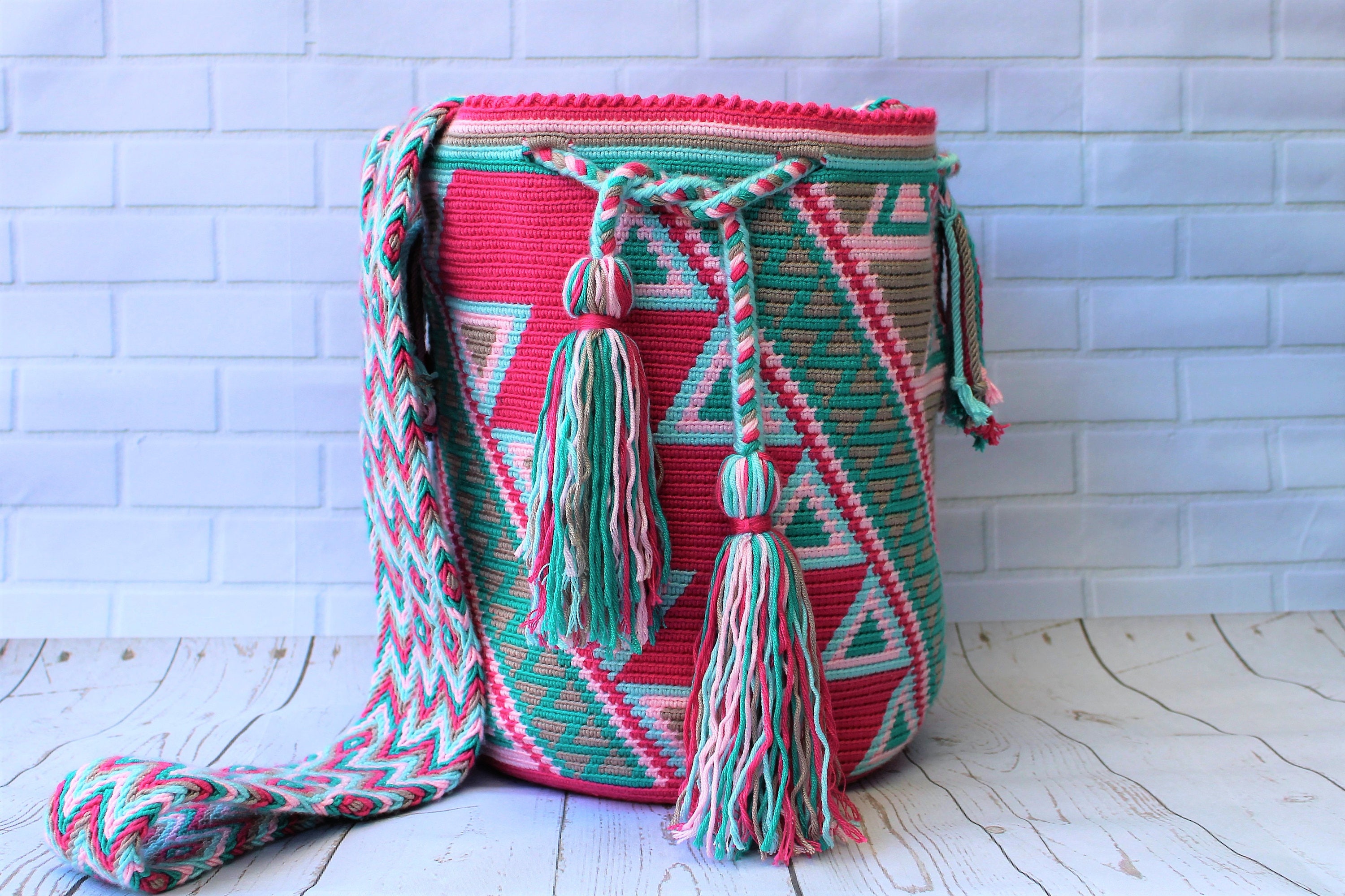 Mochila pattern pattern bag crochet pattern wayuu Etsy
