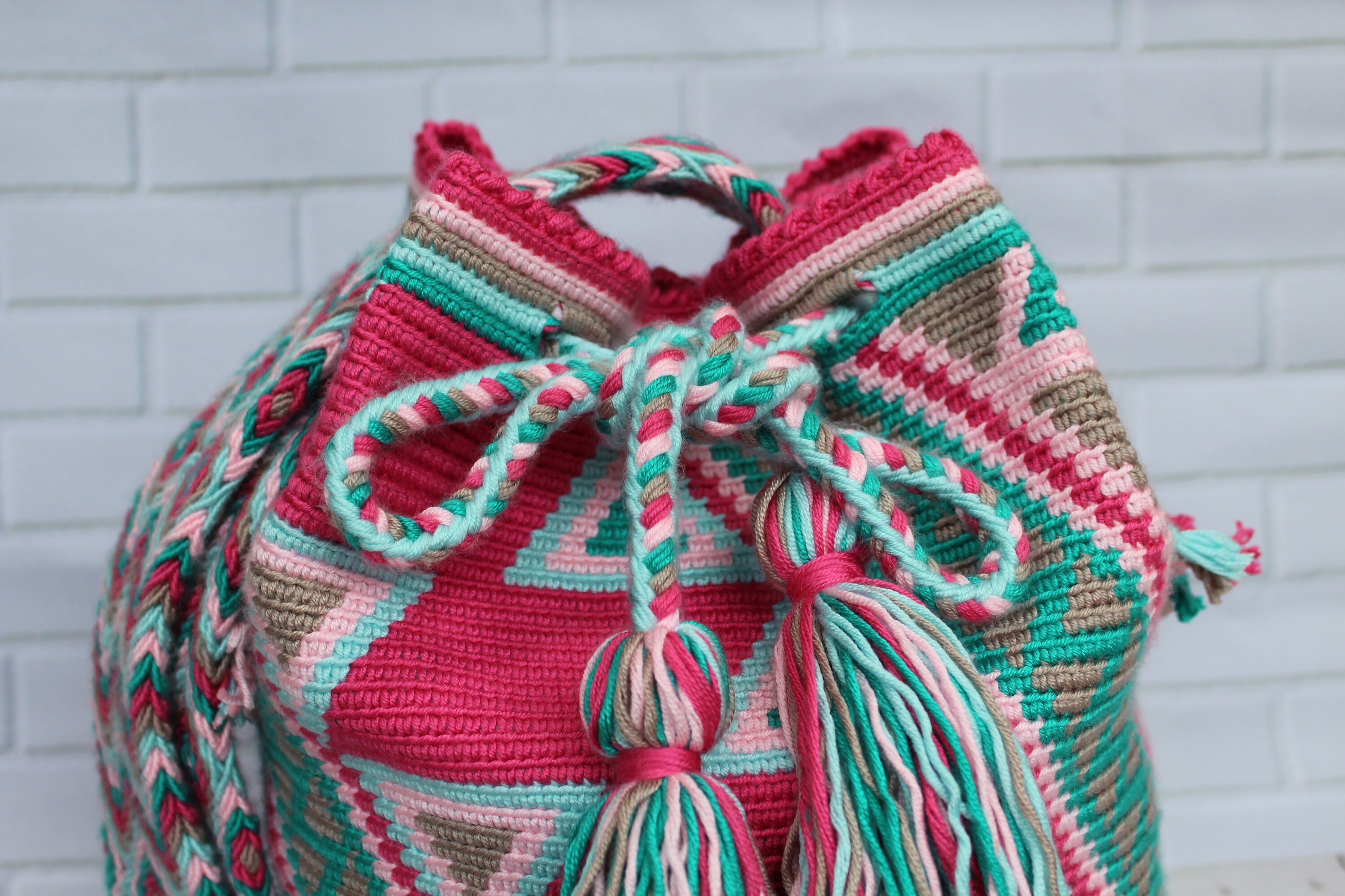 Mochilas crochet deals