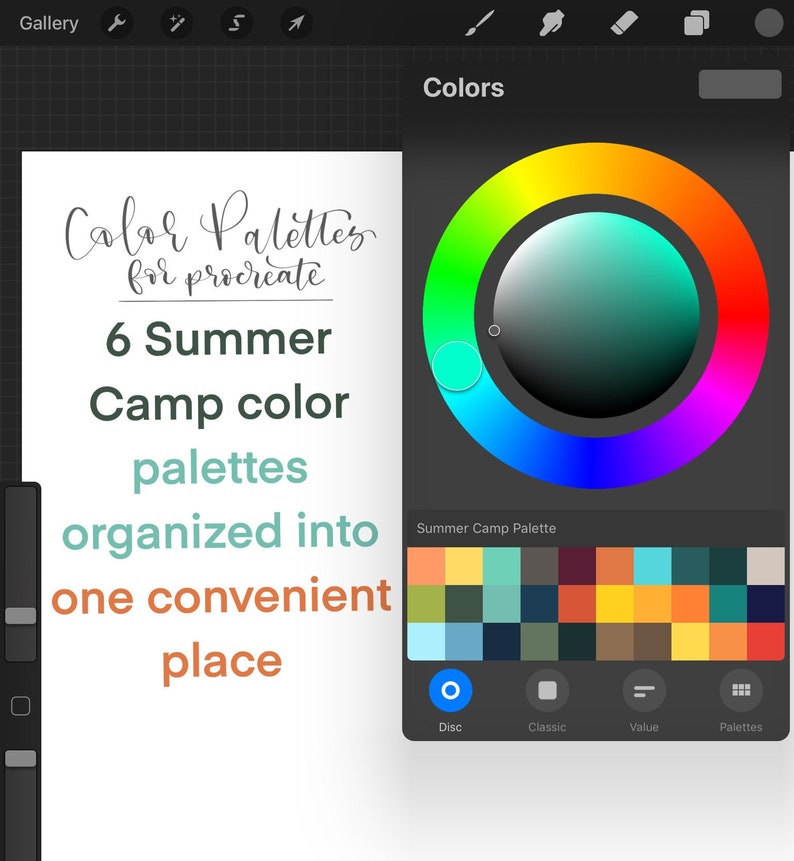 procreate palettes procreate palettes