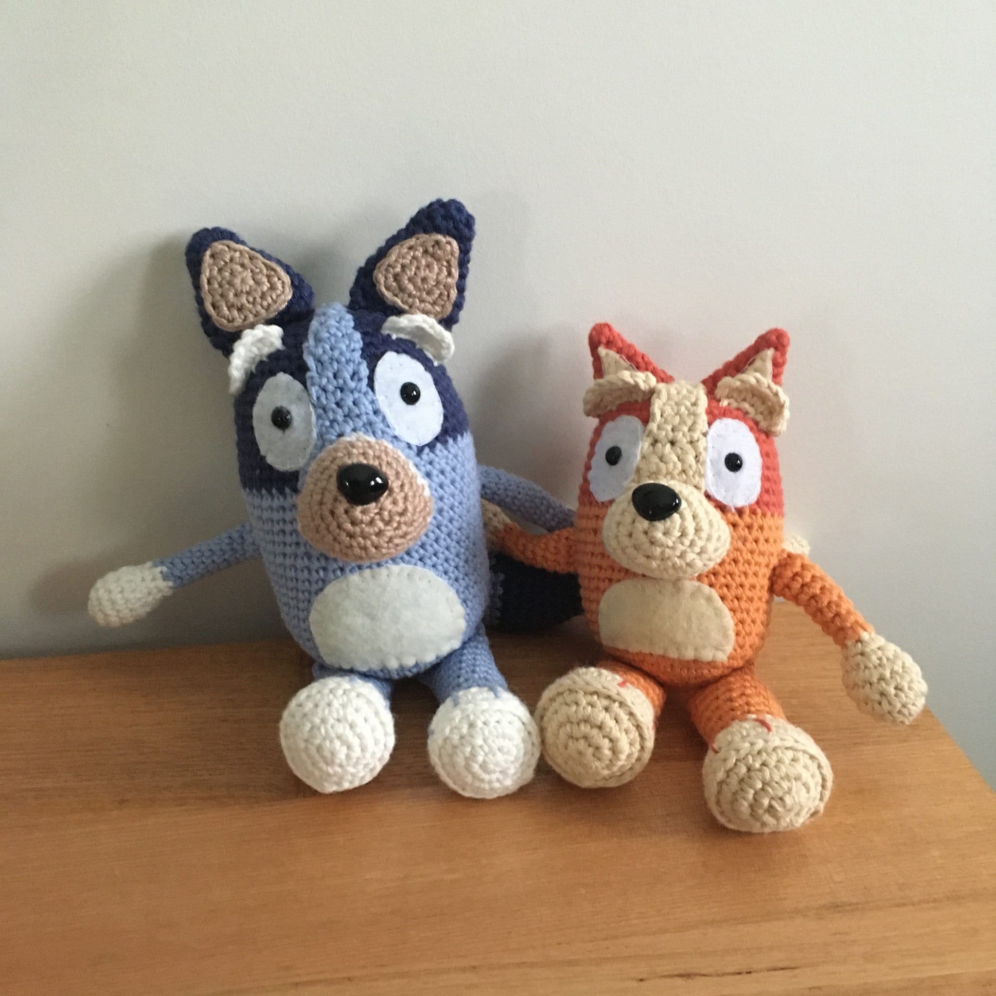 Bluey and Bingo Crochet Pattern Etsy Polska