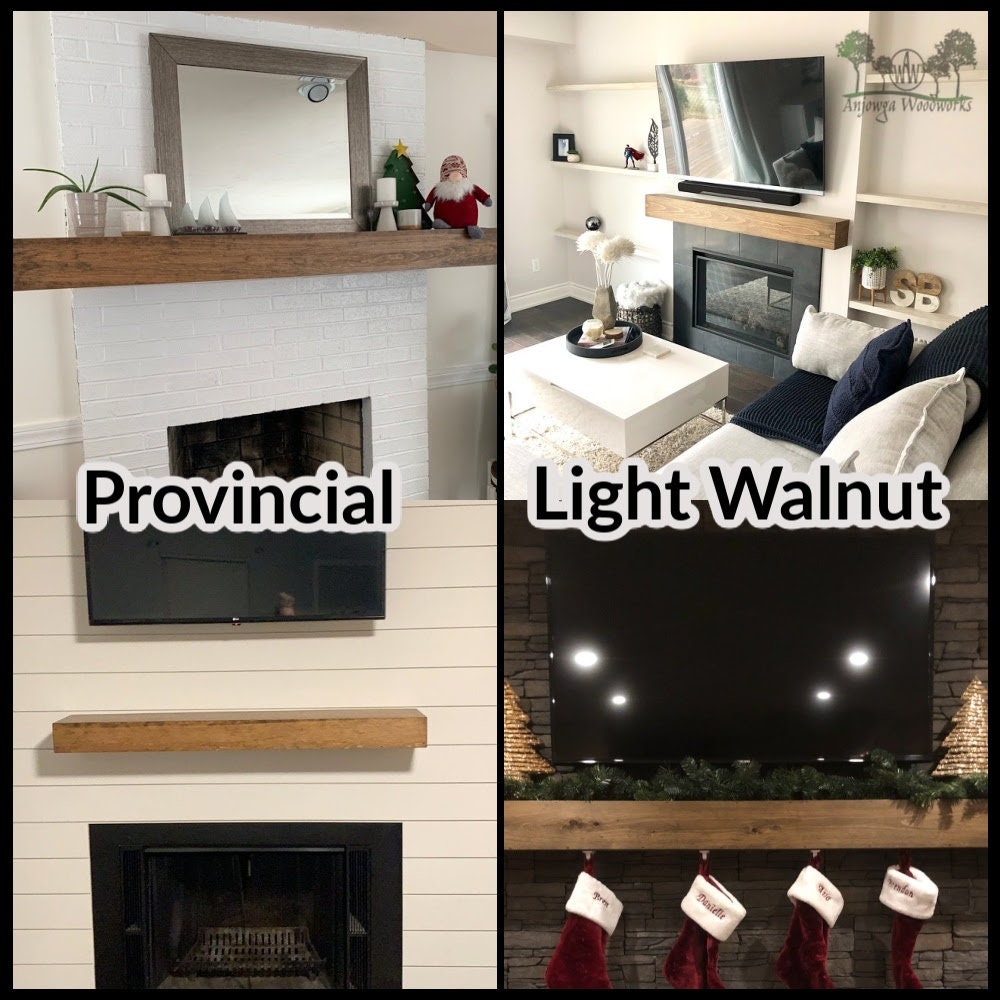 Large Wood Beam Mantel Wood Mantel Fireplace Mantel Mantel Etsy