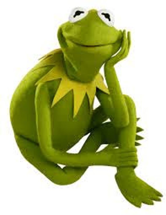 KERMIT Muppets Instant Download Digital Printable Design | Etsy