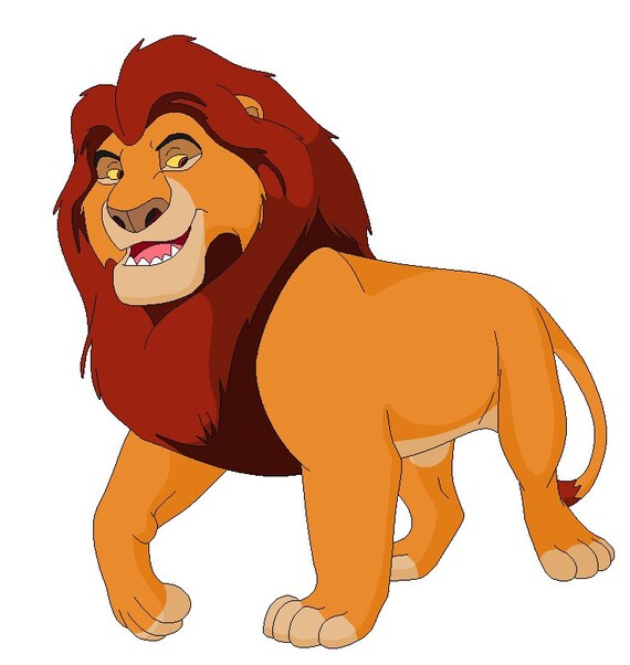 MUFASA Lion King Instant Download Digital Printable Etsy