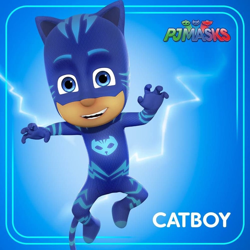CATBOY PJ Masks Instant Download Digital Printable Etsy