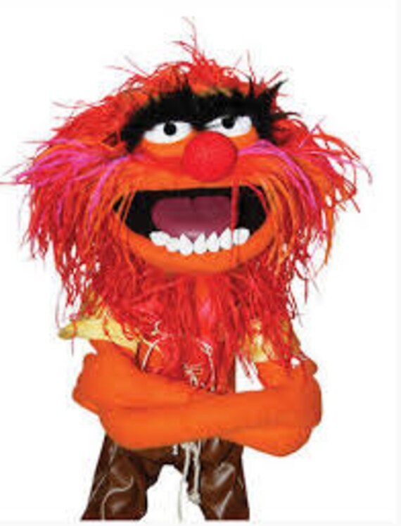 ANIMAL Muppets Instant Download Digital Printable Design | Etsy